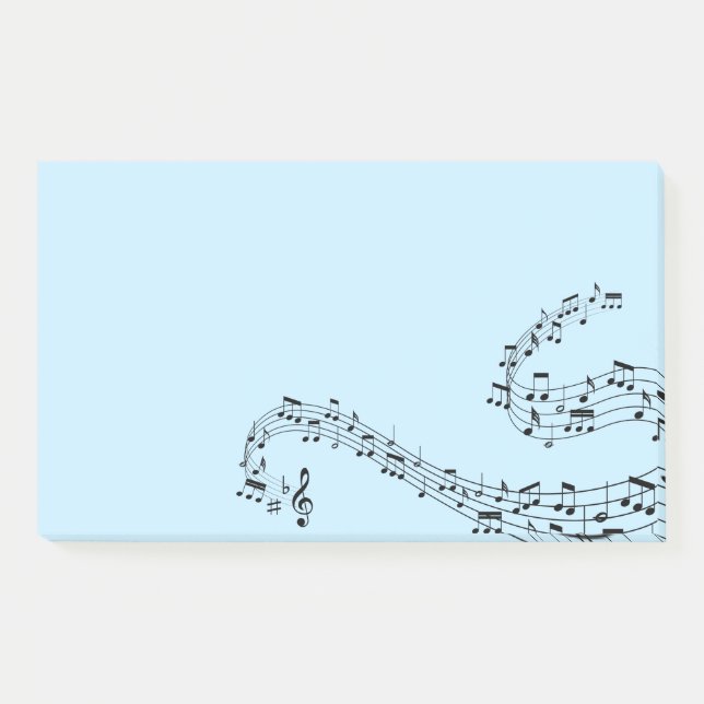 Music Notes Post it Notes (Front)