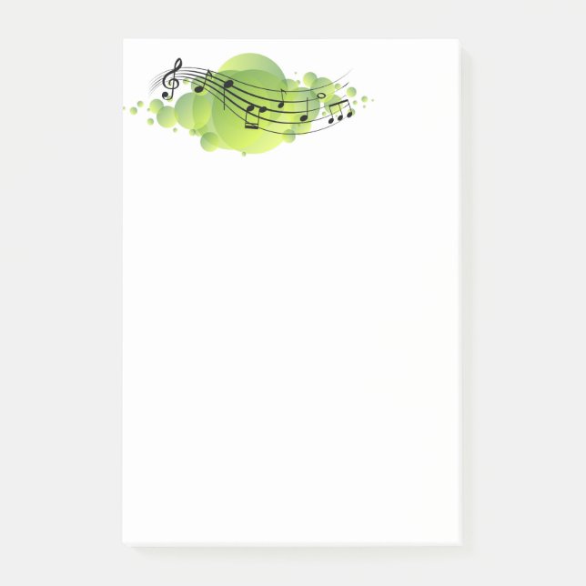 Music Notes Post it Notes (Front)