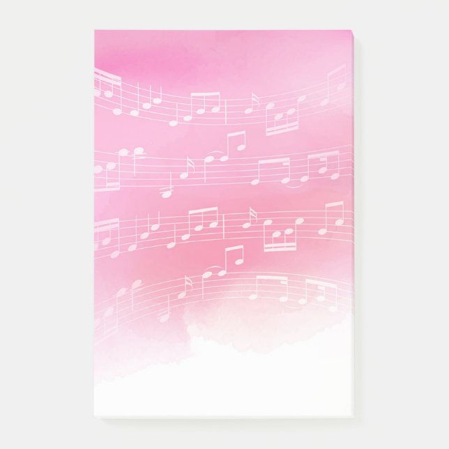 Music Notes Post it Notes (Front)