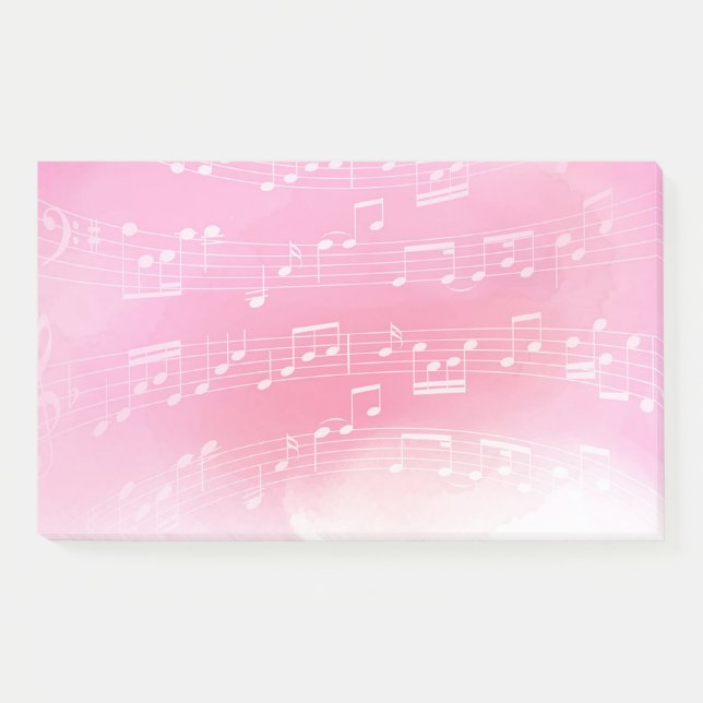 Music Notes Post it Notes (Front)