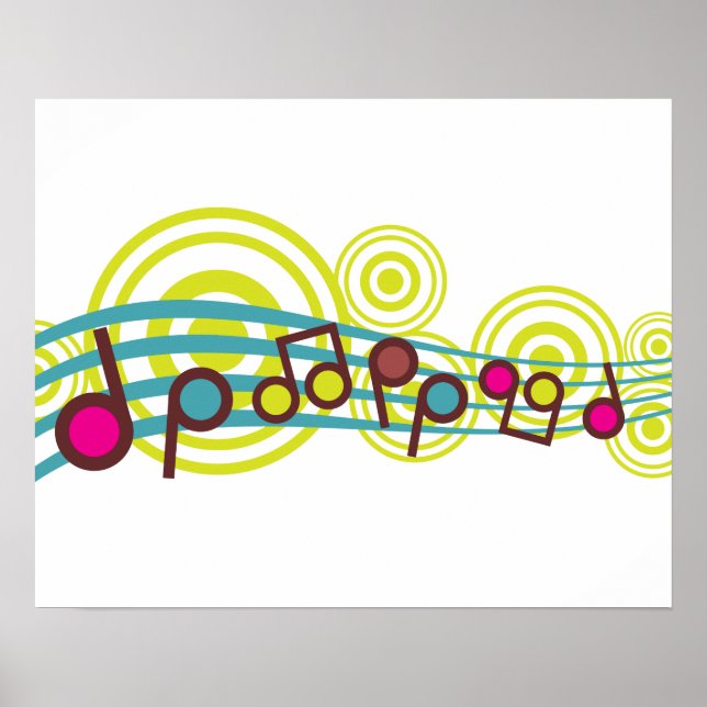 Music Notes Poster (Front)