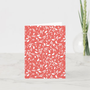 Music Notes Red