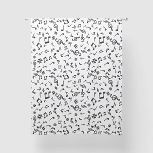 Music Notes Sheer Curtains
