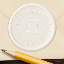 Music Notes Snowflakes Musical Merry Christmas