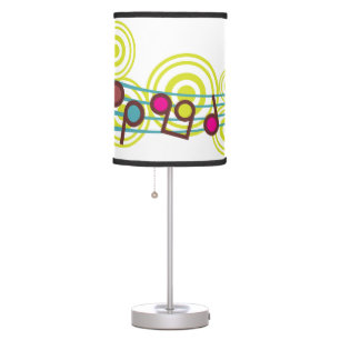 Music Notes Table Lamp