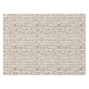 Music notes tablecloth