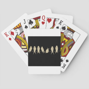 Music Notes Teacher Office Animal Bird Destiny Poker Cards