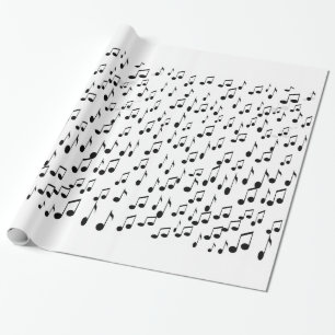 Music Notes,The Beats!_ Wrapping Paper