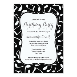 Music Note Invitations 8