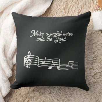 Music Notes   Throw Pillow by KRStuff at Zazzle