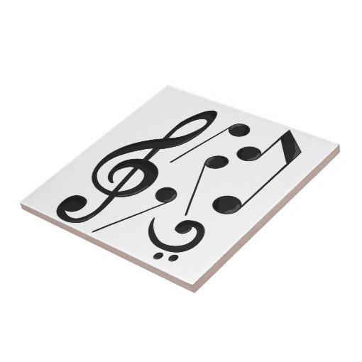Music Notes Tile | Zazzle