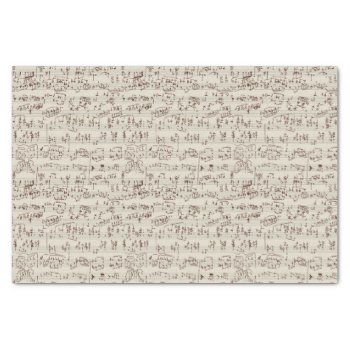 Music Notes Tissue Paper by boutiquey at Zazzle