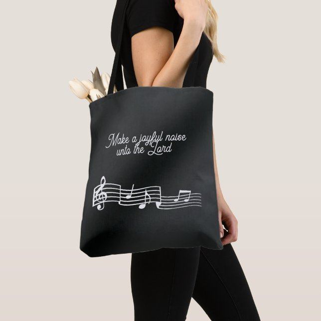 Music Notes  Tote Bag (Close Up)
