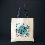 Music Notes Tote Bag<br><div class="desc">music notes ladies tote bag</div>