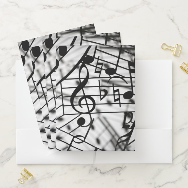 Music Notes/Write a Song Pocket Folder (In Situ)