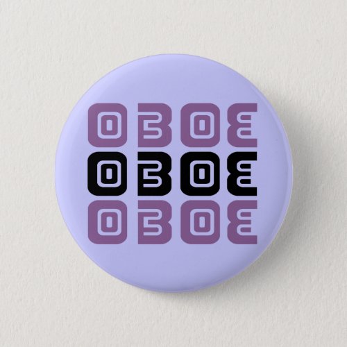 Music Oboe Button