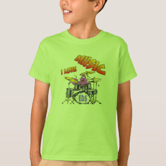 Music Octopus Apparel T-shirt