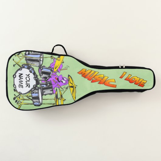 Music Octopus Customizable Guitar Bag (Front)