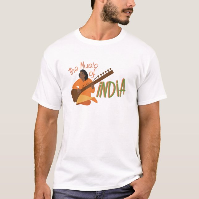 Music Of India T-Shirt (Front)