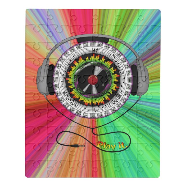 Music of Life Acrylic Puzzle (Puzzle Vertical)