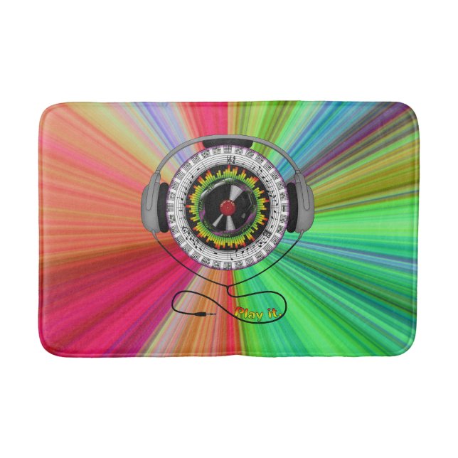 Music of Life Bath Mat (Front)