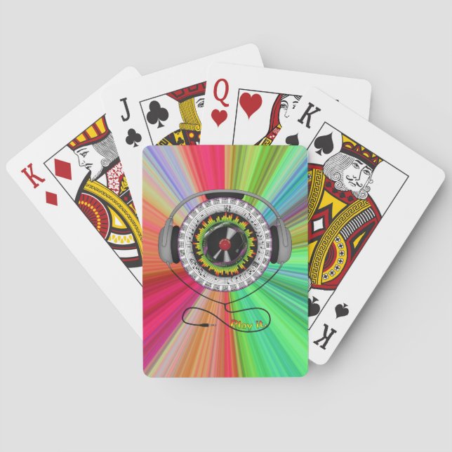 Music of Life Classic Playing Cards (Back)