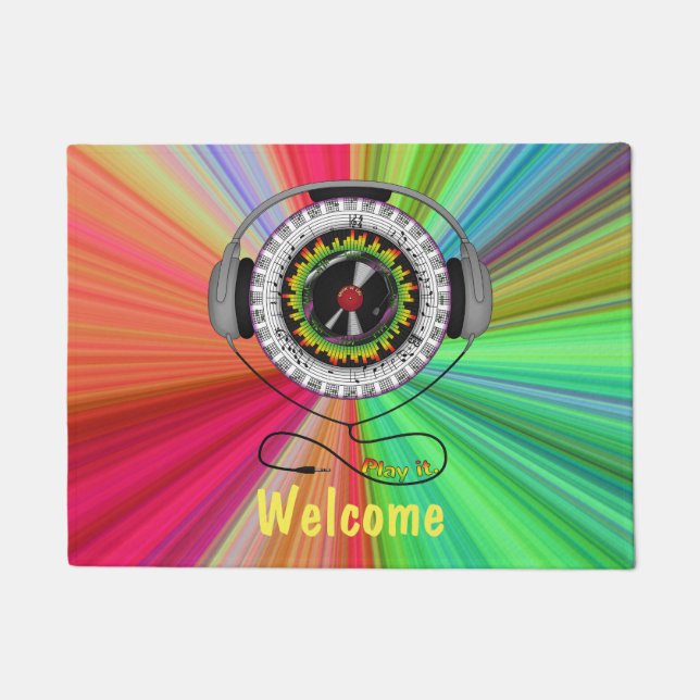 Music of Life Doormat (Front)