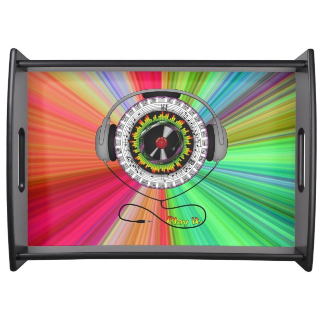 Music of Life Serving Tray (Front)