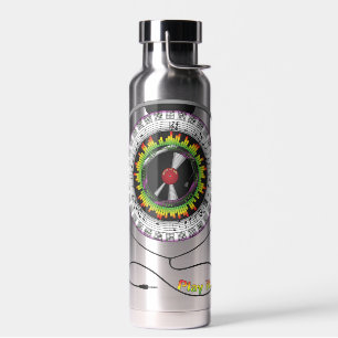 Music of Life Water Bottle