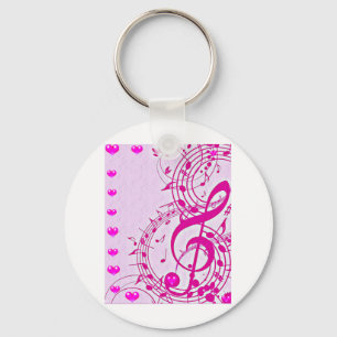 Music of love_ keychain