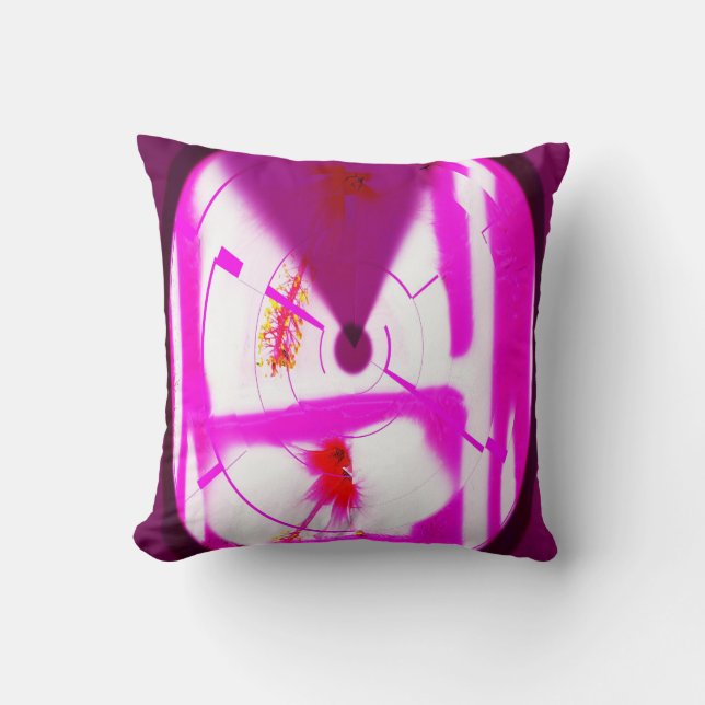 Music of nature throw pillow (Front)