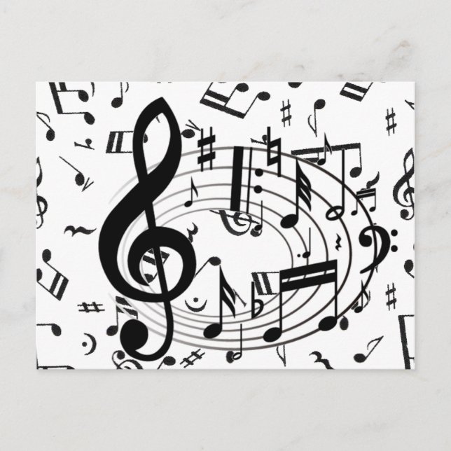 Music of the heart_ postcard (Front)