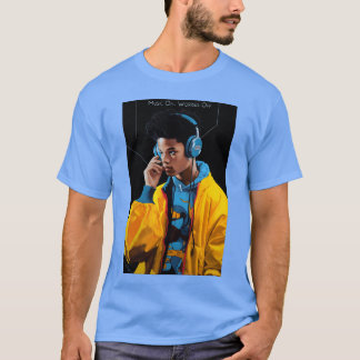 Music On Worries Off gift T-Shirt