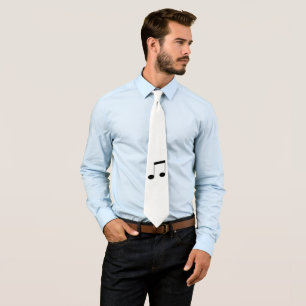 Music One Black Beam Note, Neck Tie