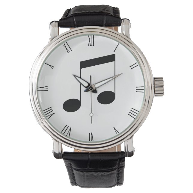 Music One Black Beam Note, Watch (Front)