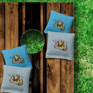 Music Owl Cornhole Bags