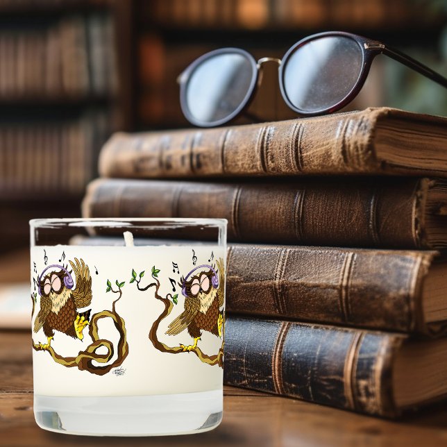 Music Owl Scented Candle (Creator Uploaded)