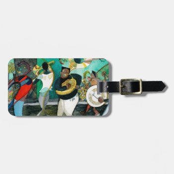 Music Painting "new Orleans Jazz" Luggage Tag by marcoimage at Zazzle