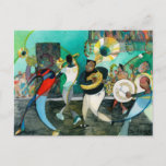 Music Painting &quot;new Orleans Jazz&quot; Postcard at Zazzle