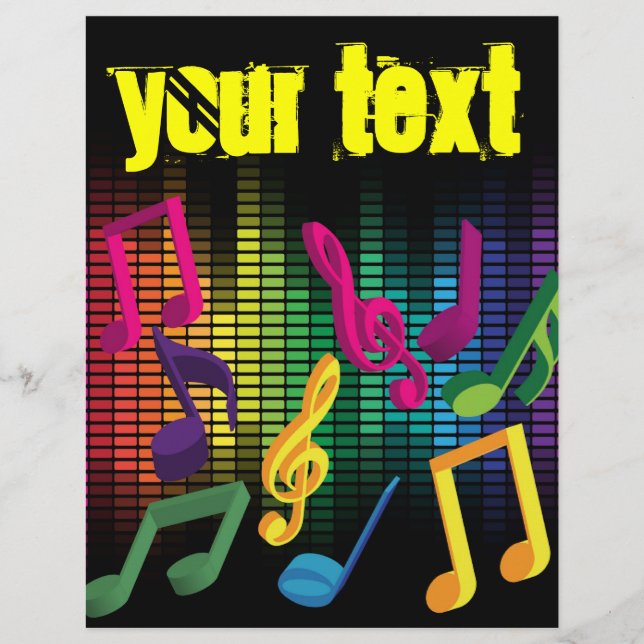 Music Party Background Flyer (Front)