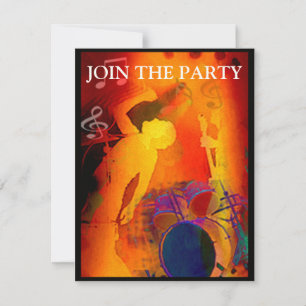 Music Party Invitation