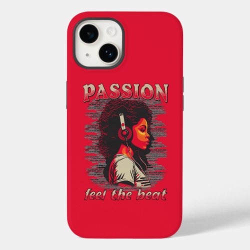 Music passion feel the beat Case_Mate iPhone 14 case