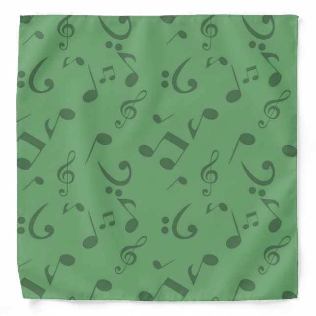 Music pattern bandana (Front)