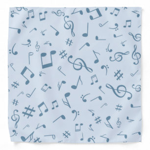 Music pattern bandana