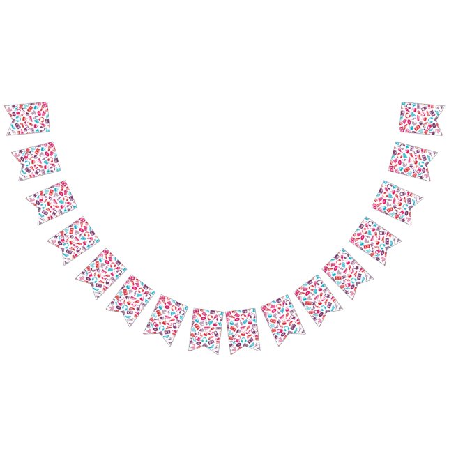 Music pattern bunting flags (All)