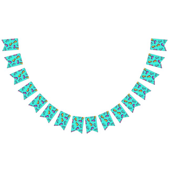 Music pattern bunting flags (All)