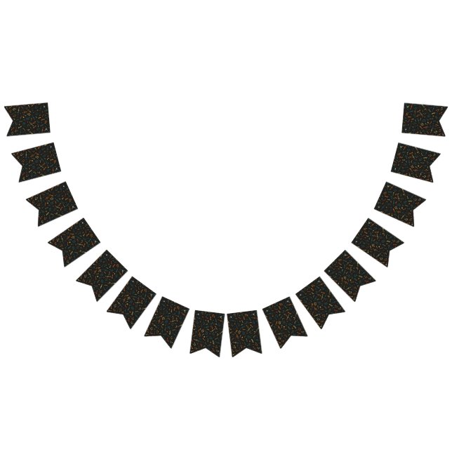 Music pattern bunting flags (All)