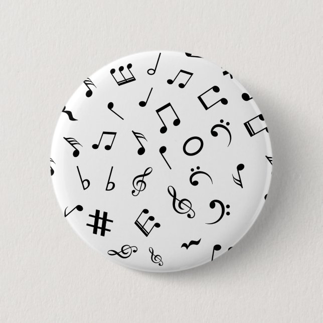 Music pattern button (Front)