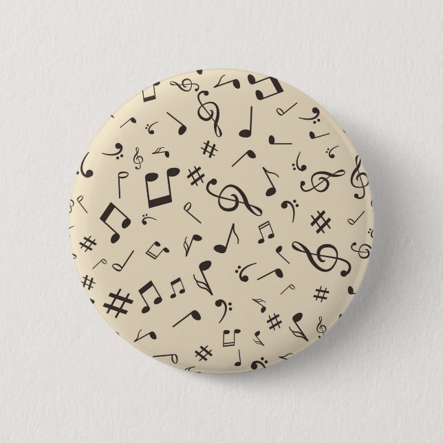 Music pattern button (Front)