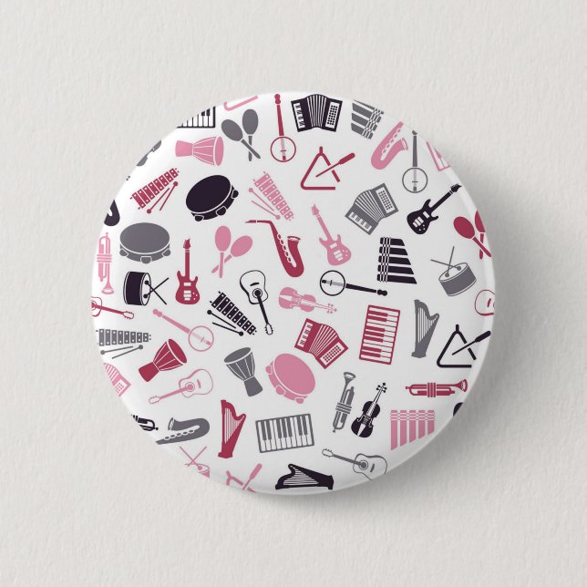 Music pattern button (Front)